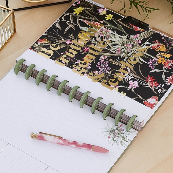 Happy Planner Big 18-Month Vertical Layout, Fresh Botanicals, July 22 to Dec 23 - Picture 7 of 15